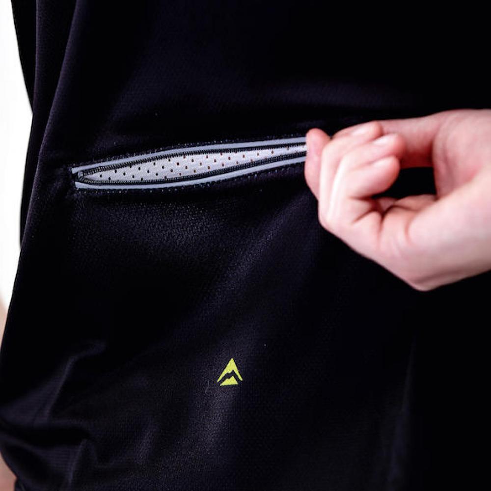 Merida Trikot ACTIVE STRIPE Herren schwarz/grün XS Schwarz/grün - atmungsaktives Fahrradtrikot