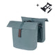 Basil Doppelpacktasche City Double Pannier Bag MIK 2.0 - Fahrrad Doppeltasche 28-32 Liter - wasserfest veganes Leder inkl. MIK-Adapterplatte