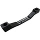 Jagwire Bremssatteladapter Postmount 203mm auf 220mm Schwarz - präzise Scheibenbrems-Performance
