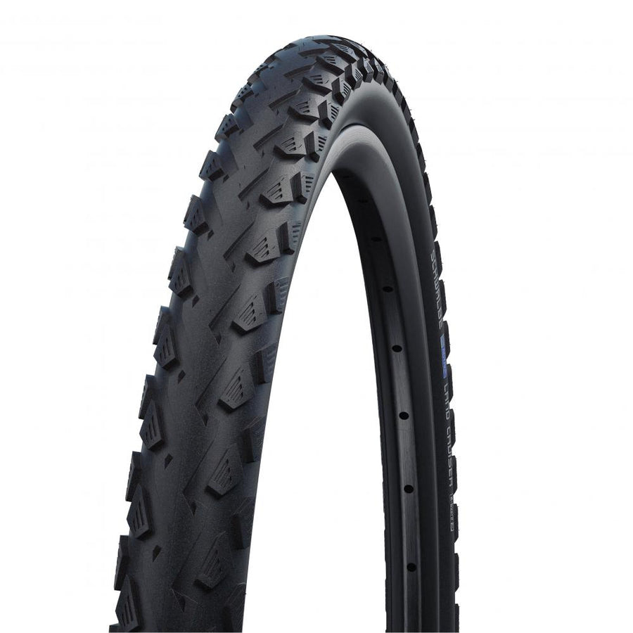 Schwarzer Schwalbe Land Cruiser 26x1.75 Drahtreifen Active Line mit K-Guard für City- und Trekkingräder.