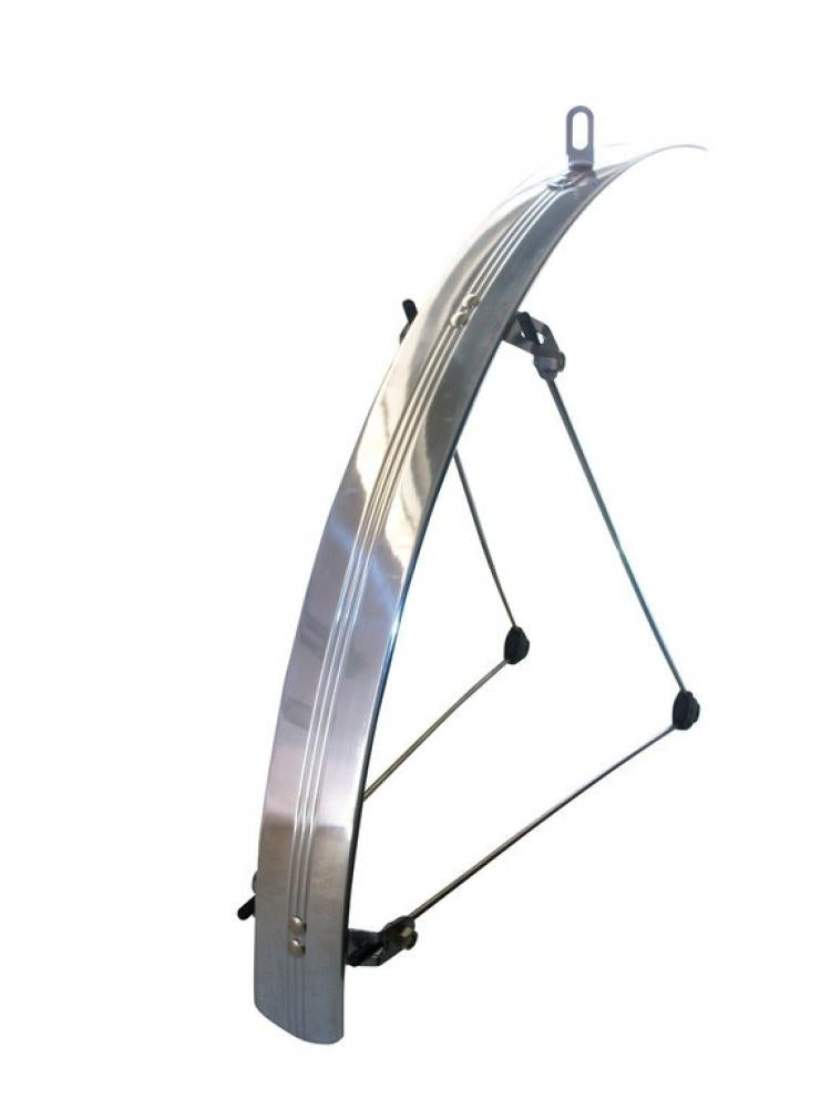 Stronglight Schutzblechset Aluminium 26", 42mm, silber.