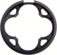 Kettenschutzring SRAM Aero Guard 4-Arm,Via,48Z,clear smoke, inkl.4 Schr.