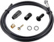 Tektro Bremsleitung 5.5 mm 3200 mm Banjo schwarz - Hochwertige Hydraulik-Bremsleitung für MTB und E-Bike - Bremsleitungs-Kit