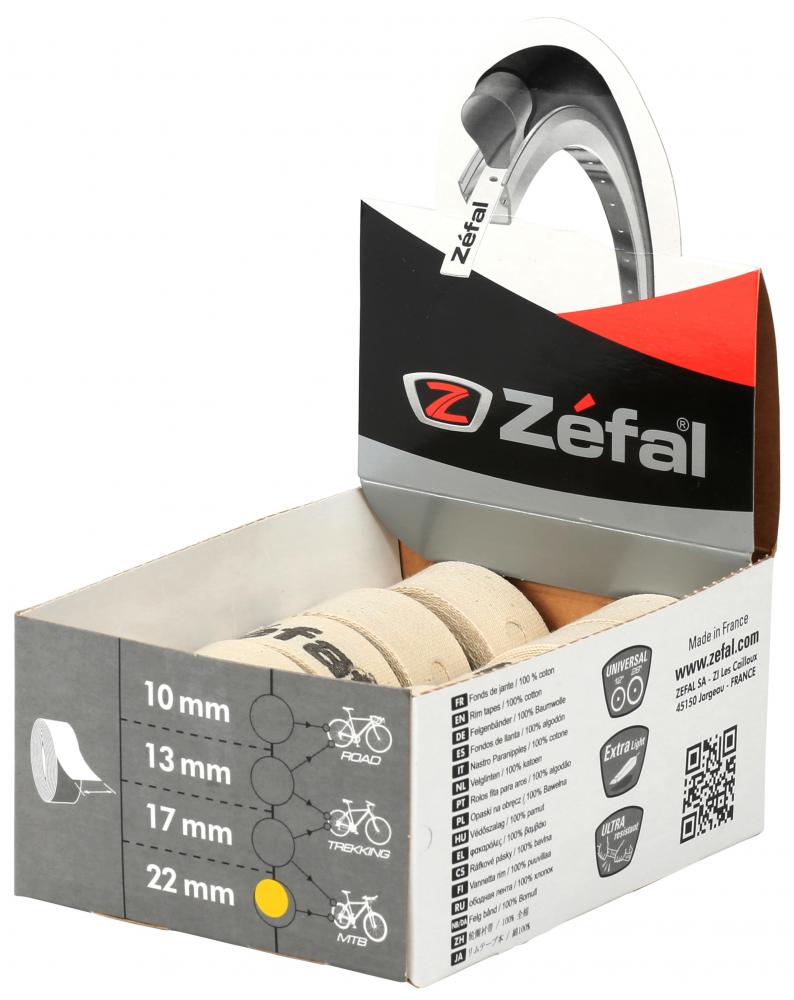 Zéfal Felgenband Selbstklebend 17 Mm - Zuverlässiger Pannenschutz Für Ihre Felge