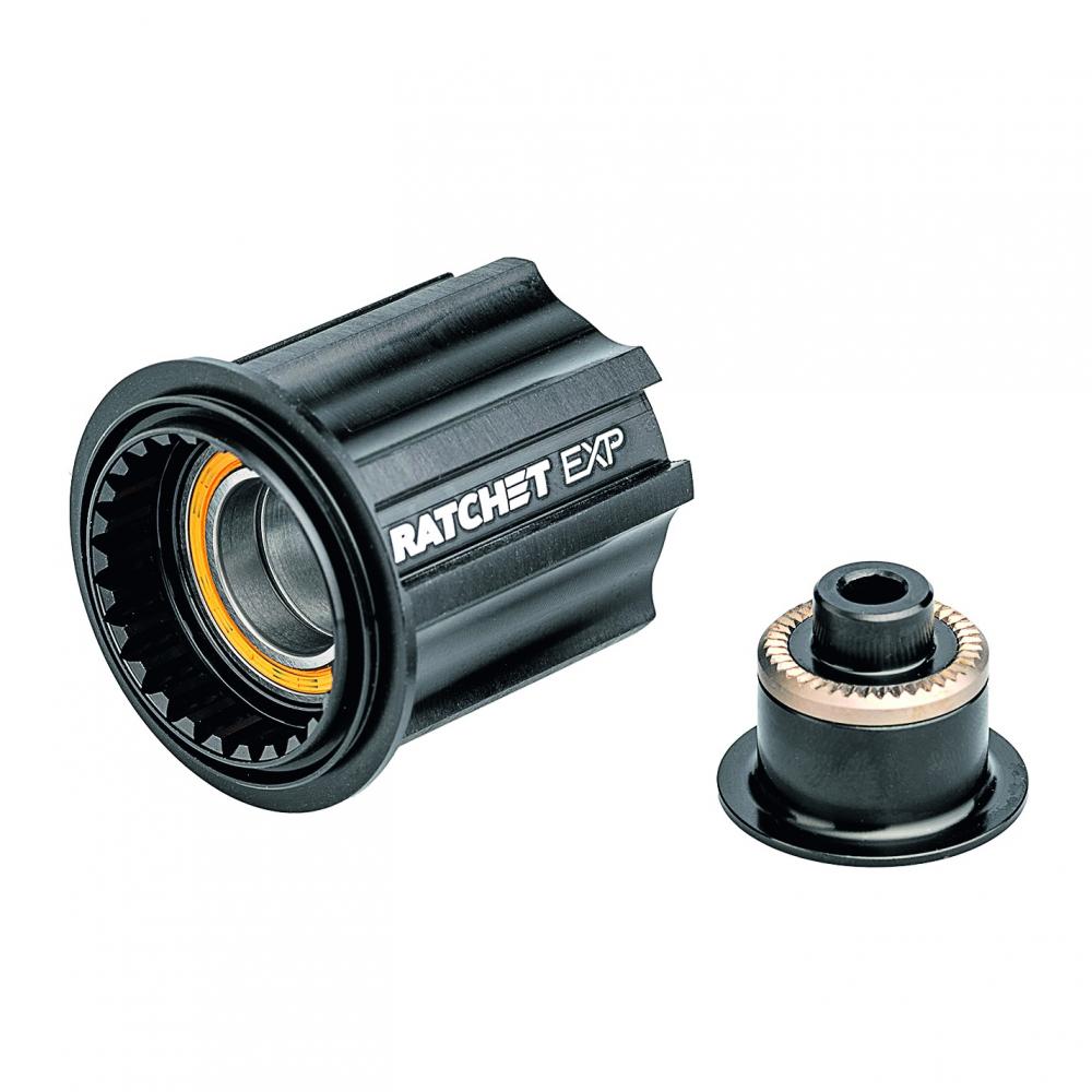 DT Swiss Freilauf/Rotor Umrüstkit Campagnolo Ratchet EXP 5 x 130 mm Schwarz - einfache Umrüstung