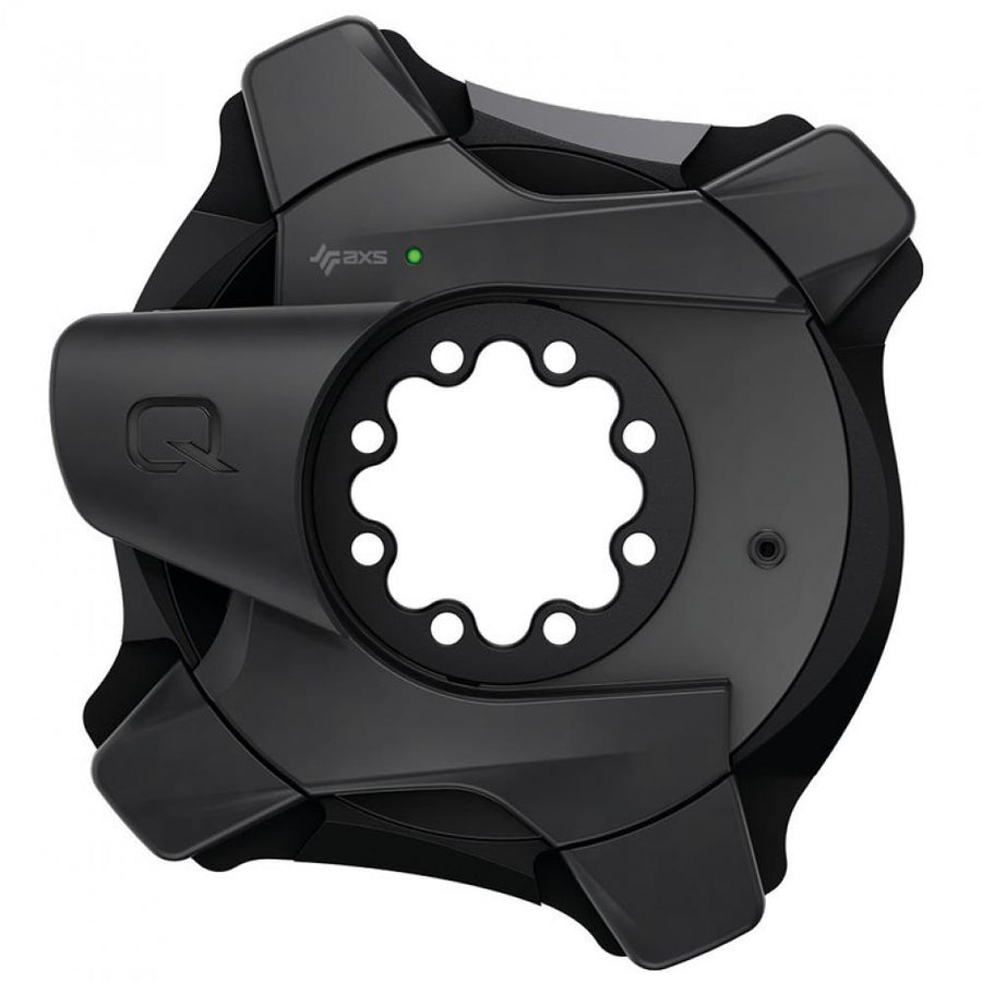 Schwarzer SRAM Quarq Powermeter Spider für RED/Force AXS Rennradkurbeln, LK 107 mm.