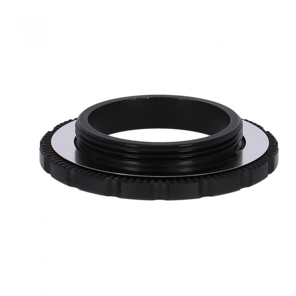 Schwarzer SRAM Centerlockring für sicheren Halt von Centerlock-Bremsscheiben am Fahrrad.