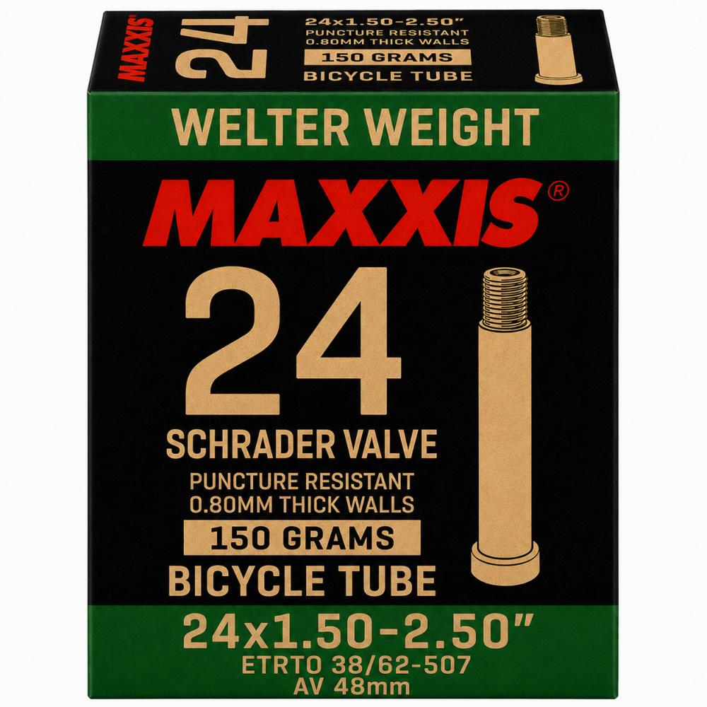 Maxxis WelterWeight Schlauch 24 x 1,50-2,50 Zoll - 40/63-507, AV 48 mm