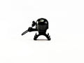 NG Sports Thian Fahrradklingel schwarz 19.2-35.0mm