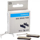 Shimano Teile Bremsbeläge SHIMANO Scheibenbremsbelag D03S-RX Resin - leise - kraftvolle Disc-Performance - Bremsbelaege