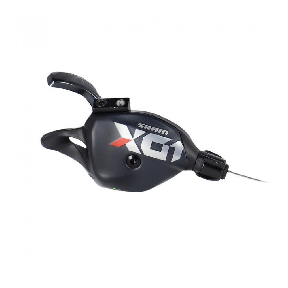 SRAM Trigger X01 Eagle Single Click schwarz-rot - präziser 12-fach Schalthebel für E-MTB & Gravity