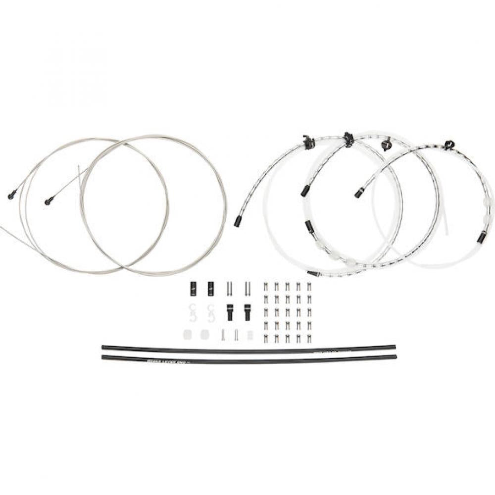 Jagwire Road Elite Link Bremszugset Silber - Leicht & präzise für SRAM/Shimano