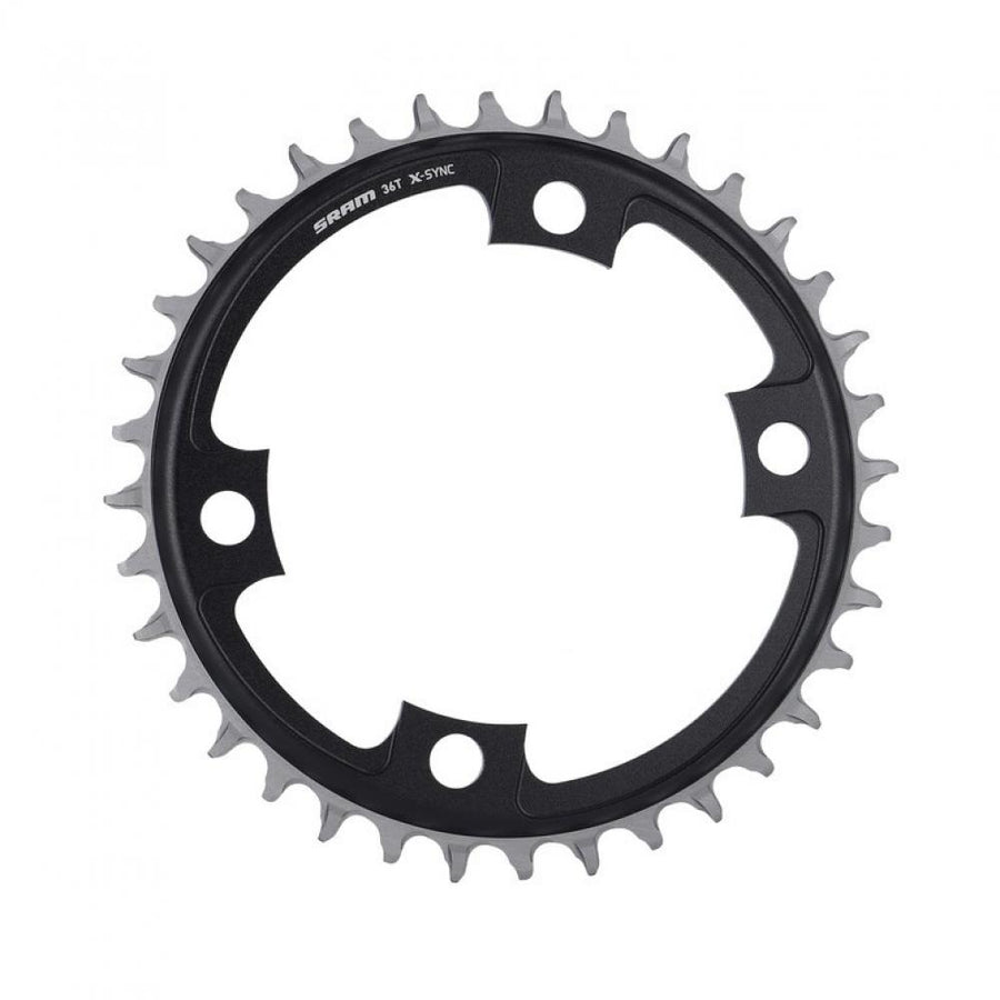 SRAM X-Sync Kettenblatt Road 12-fach 36T - 12-fach, schwarz
