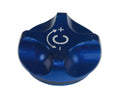 Einstellknopf SR Suntour für Druckstufe für SF10 Durolux RCA blau
