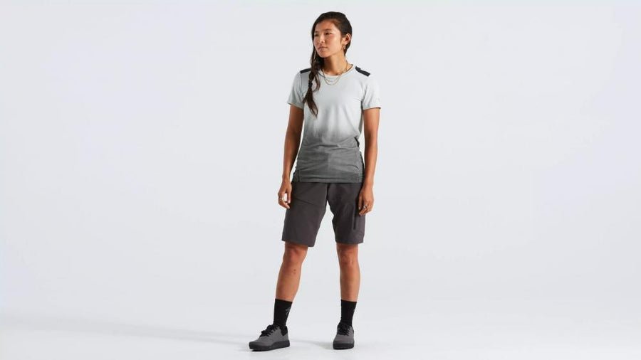 TRAIL CARGO SHORT WMN CHAR M - Damen Cargo Shorts für Outdoor & Trekking