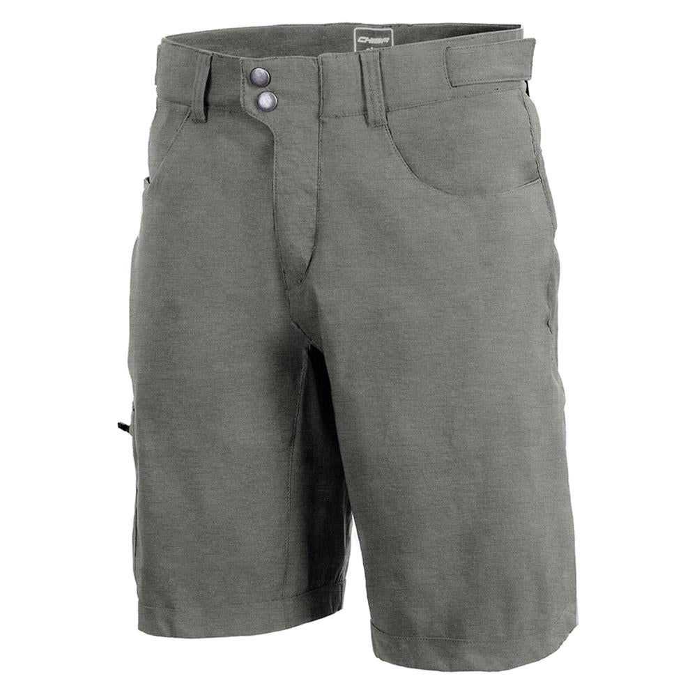 CHIBA Baggy Pants mit Innenhose Men - Radhose mit Sitzpolster anthrazit/schwarz XL