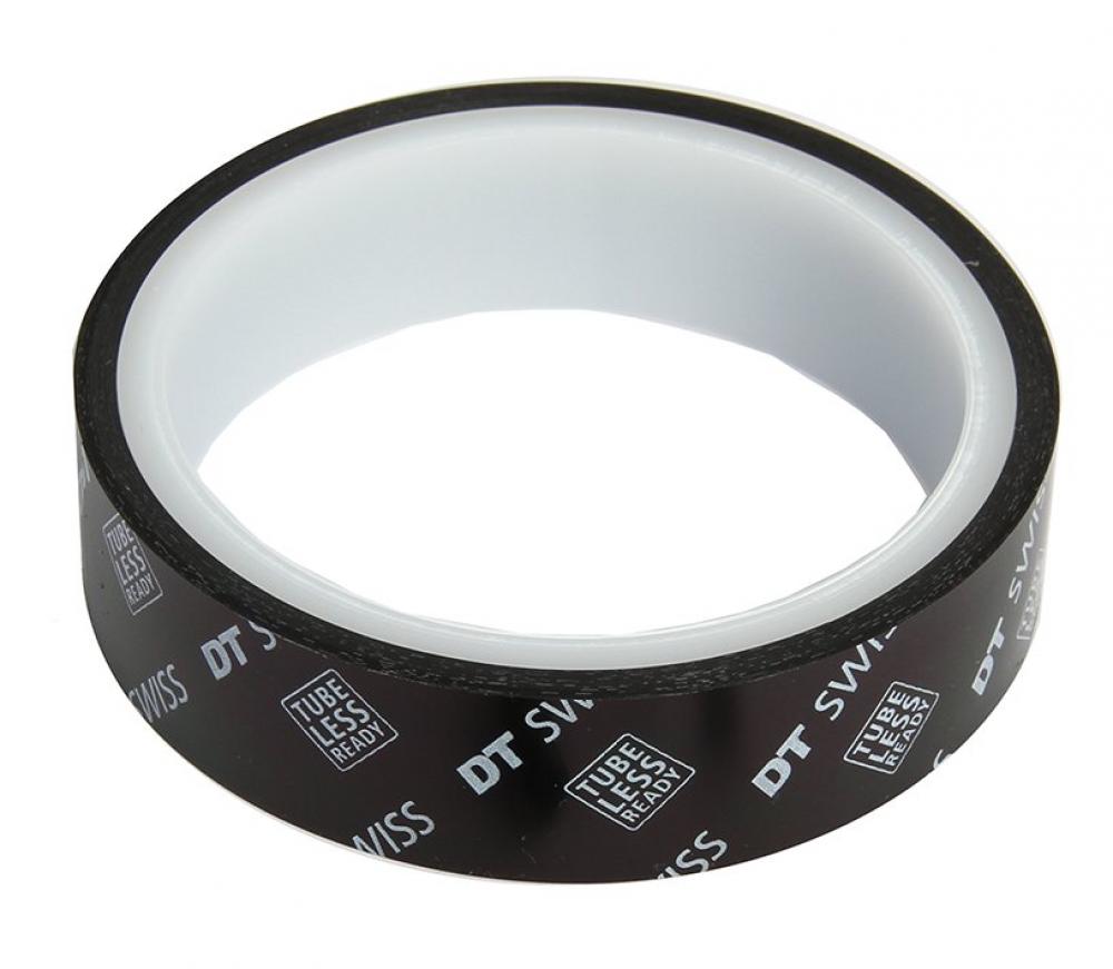 DT Swiss Tubeless Felgenband TLR 32 mm x 10 m Schwarz - Tubeless Ready Tape für sichere Dichtung