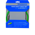 SHIMANO Road Schaltzug-Set OPTISLICK, Grün.
