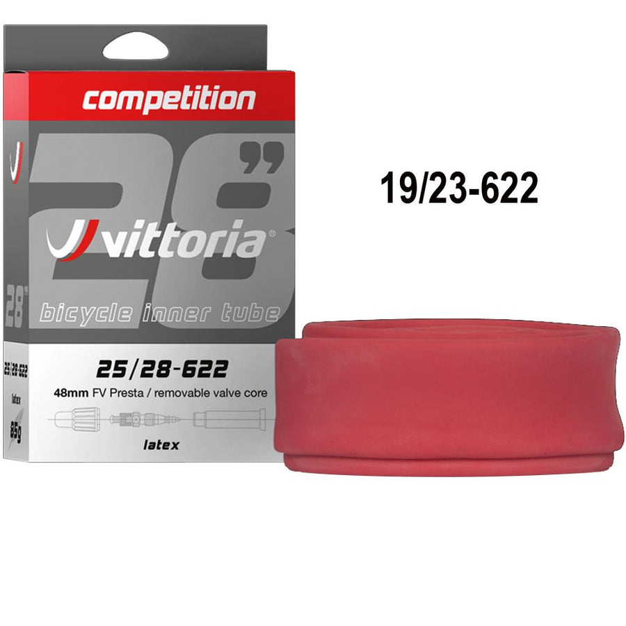Vittoria Schlauch 28x0.75-0.90\" 19/23-622 Competition Latex SV 48mm