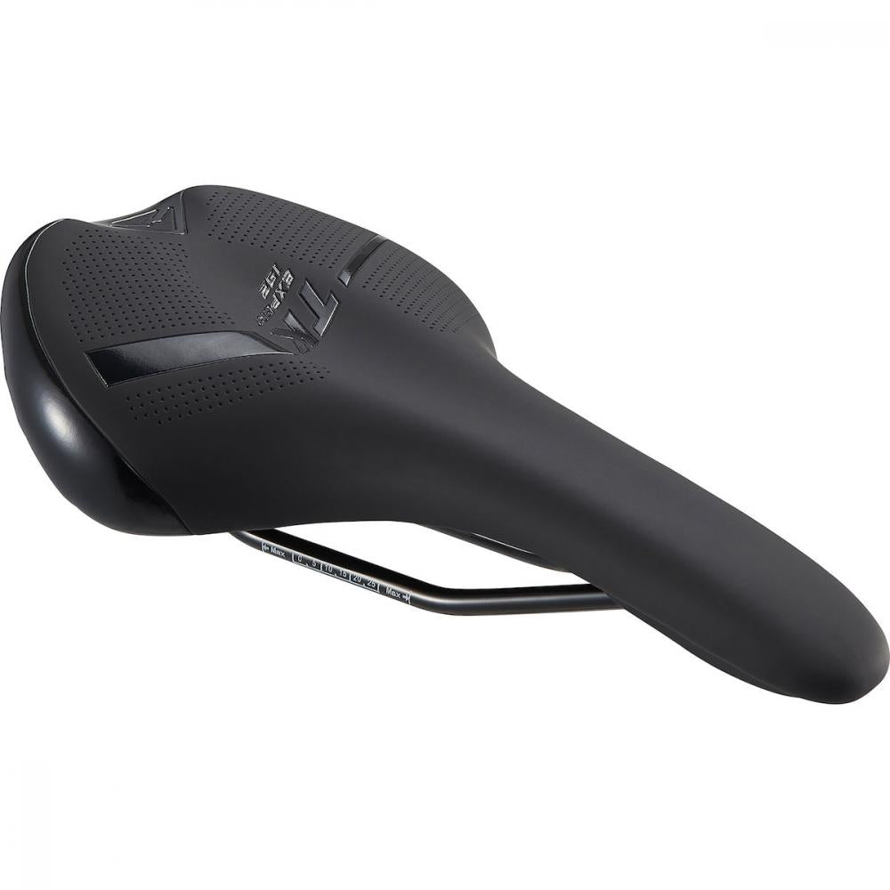 Expert Tk Mtb-lady Sattel 270 X 152 Mm, Crmo-gestell, V-mount, Mikrofaser, Damen, Schwarz
