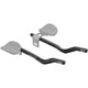 Vision Extensions für Metron TFA 385 mm Schwarz - aerodynamische Vollcarbon-Aufsätze