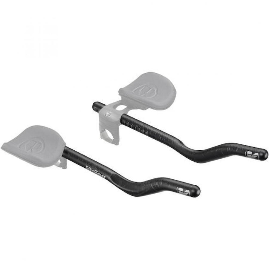 Vision Extensions für Metron TFA 385 mm Schwarz - aerodynamische Vollcarbon-Aufsätze