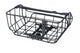 Basil Portland MIK Hinterradkorb 25 Liter matt schwarz - Aluminium - inkl. MIK-Adapterplatte