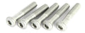 Procraft Schrauben für Sattelstützen M8 x 44 mm silber - sichere Klemmung und zuverlässiger Halt