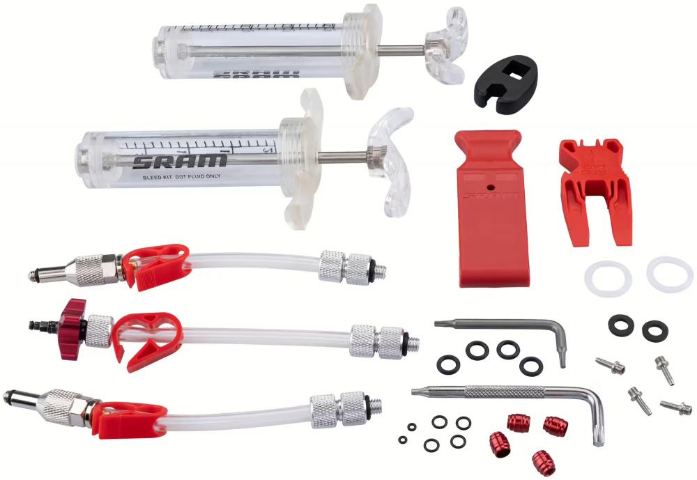 Scheibenbremsen Entlüftungs-Kit SRAM Pro V2 ohne DOT5.1 Flüssigkeit