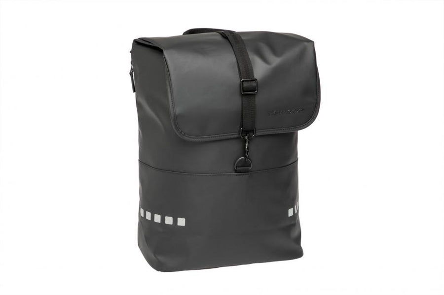 New Looxs Rucksack Odense Black 16 Zoll Black - Fahrradtasche & Rucksack in einem