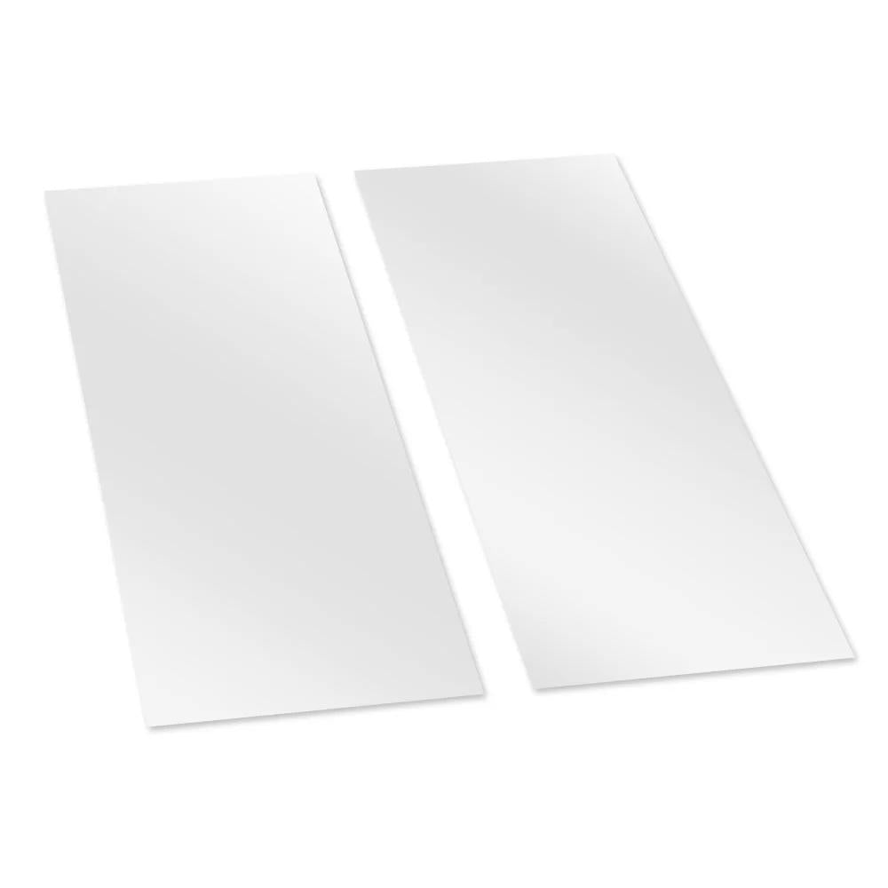 SKS Rahmenschutzfolie 180 x 80 mm (2 Stück)  Transparenter, glänzender Lackschutz für Fahrräder, ideal für SKS Mudrocker Rear Schutzblech