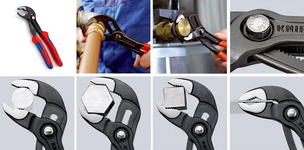 Knipex Hightech-Wasserpumpenzange Cobra® 180mm 87 02 180