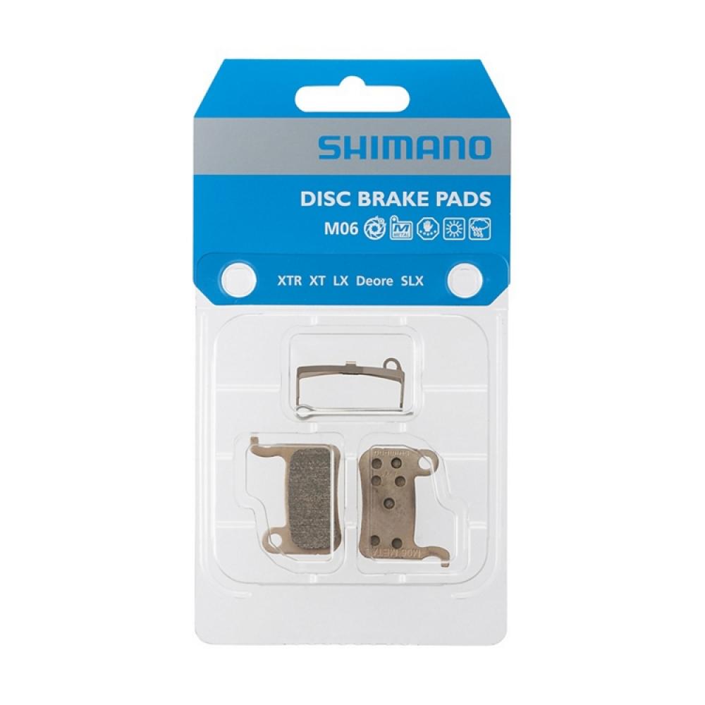 SHIMANO Bremsbeläge M06-RX Scheibenbremsbelag - Metallbelag für Rennrad & Gravel - Bremsbelaege