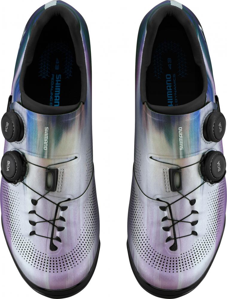 SHIMANO Fahrradschuhe XC703 Herren/Damen MTB SPD Größe 41 breit Lila
