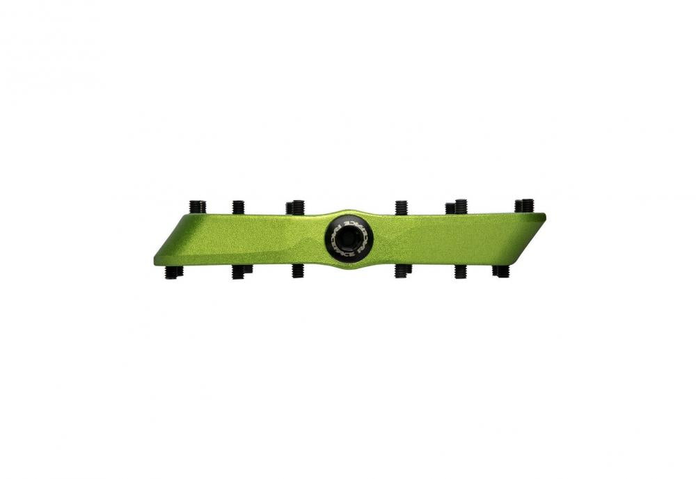 Race Face Aeffect R Plattform-Pedal green - griffiges MTB-Pedal für volle Kontrolle