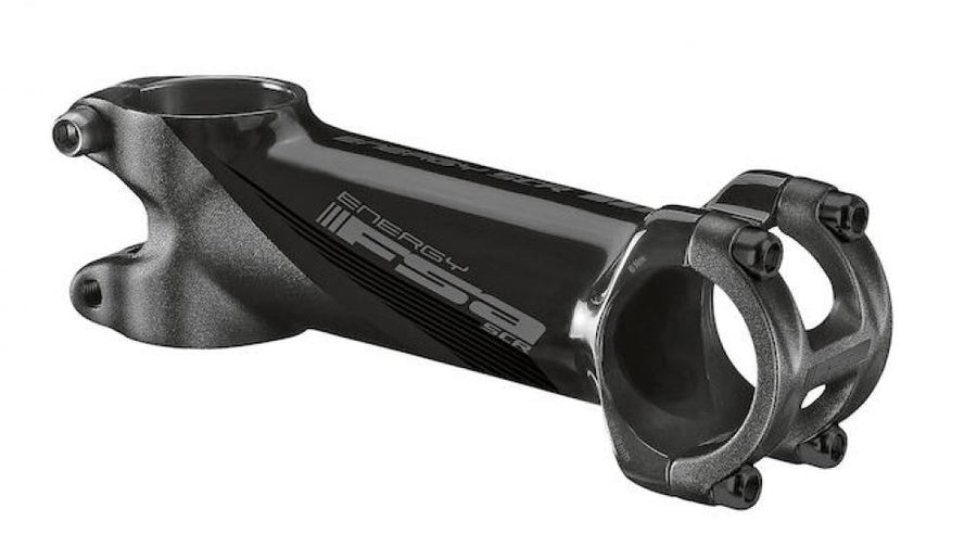 FSA Vorbau Energy SCR +/-6° 31,8 x 90 mm Schwarz - Leichter Aluminium-Rennrad-Vorbau