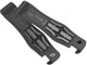 Wera Bicycle Set 13, Reifenheber-Set 2-tlg, mit Bitaufnahme, Ventilausdreher, glasfaserverstärkt, ideal für Fahrradreifen, Felgenschonend, robust