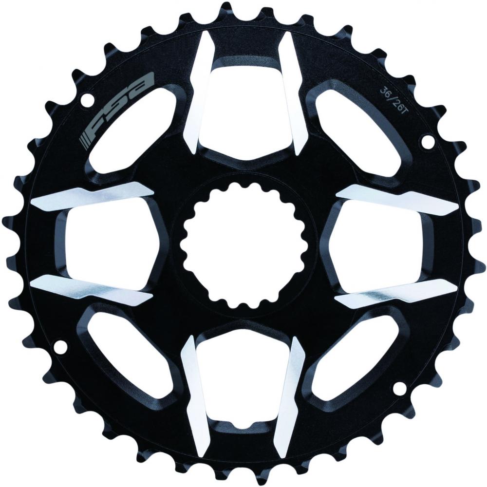 FSA Kettenblatt MTB K-Force Direct Mount Modular 36 T Schwarz - Leicht & Präzise
