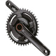 FSA Leistungsmesskurbel Powerbox Road Alloy 1x 172,5 mm Schwarz - präzises Watttraining