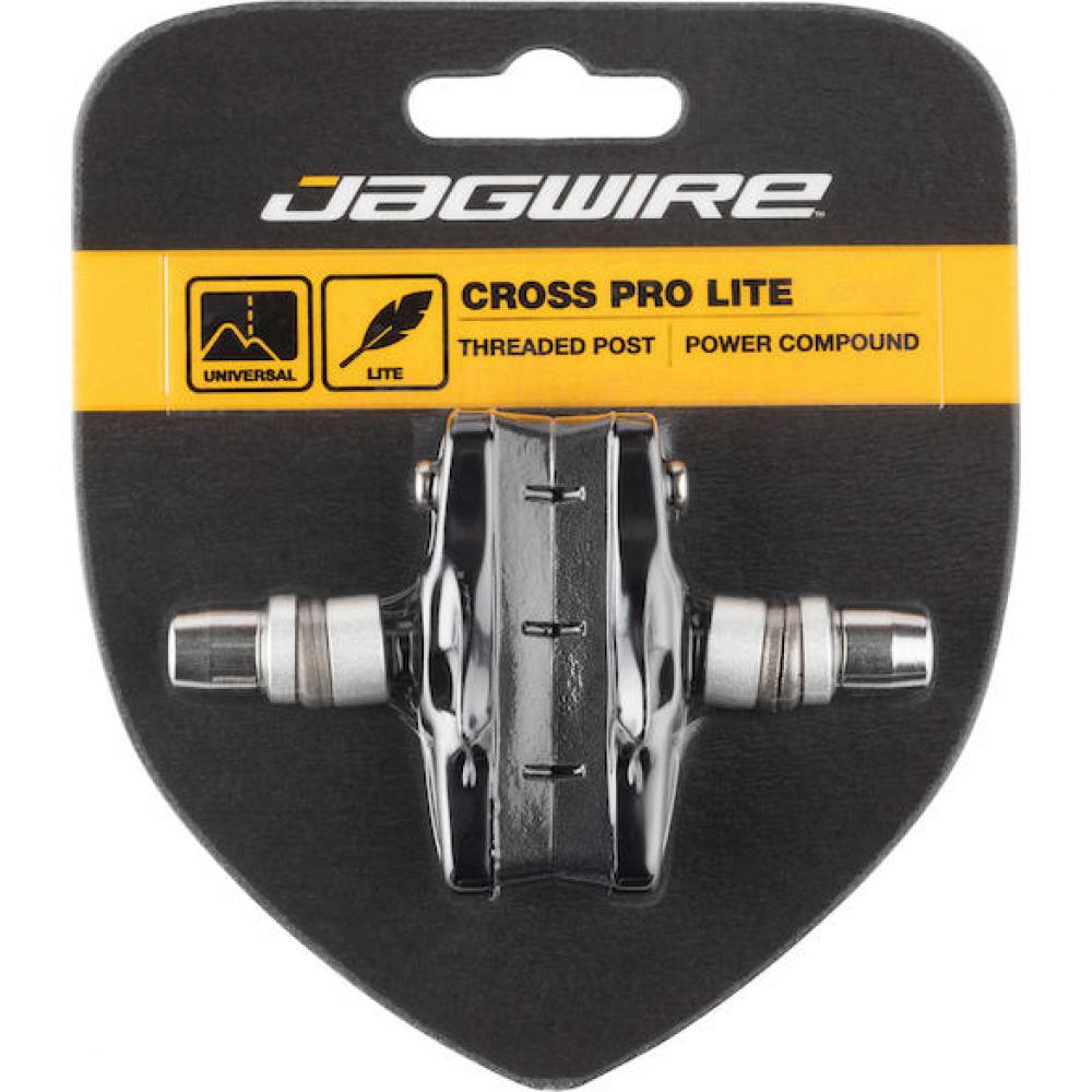 Cross Pro Bremsschuhe Cartridge V-brake Schwarz - Kombinierte Rennrad- Und Mountainbike-technologie