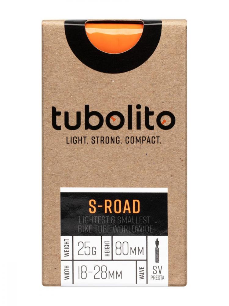 Tubolito S-Tubo Road 28 Zoll Schlauch 18-28 mm - SV 80 mm