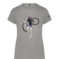 SHIMANO W's Sentiero Ltd T-Shirt Gray s Gray - atmungsaktives Performance-Shirt