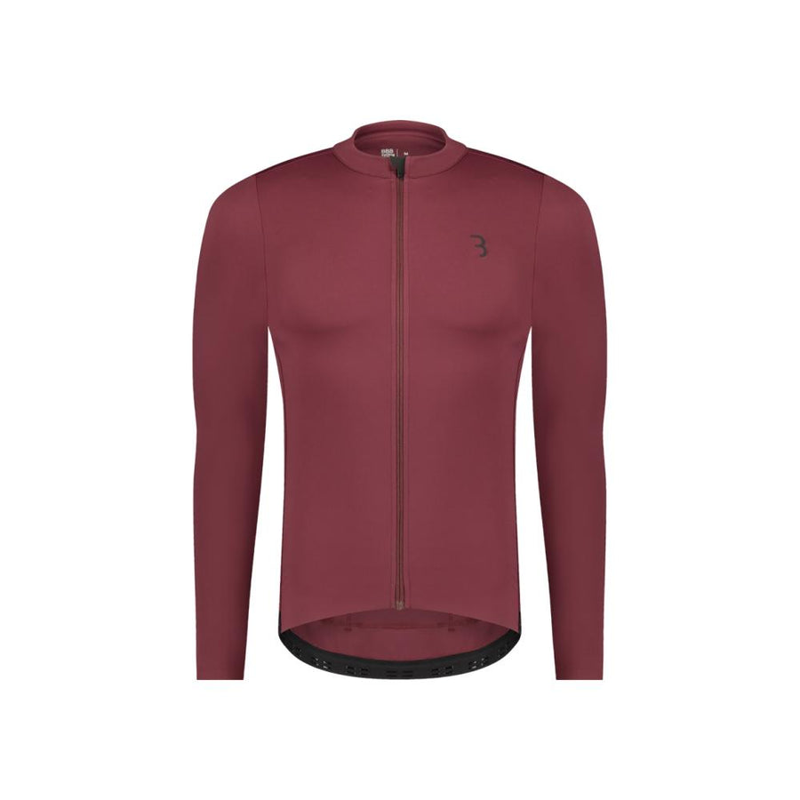 BBB Cycling BBB Langarmtrikot Essence LS XXXL rot - warmes, atmungsaktives Radtrikot