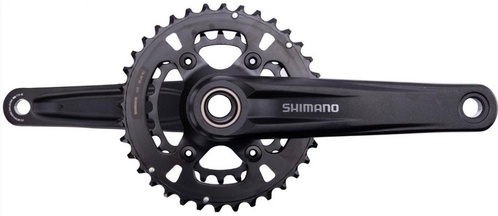SHIMANO Kurbelgarnitur FC-MT610 12-fach Kurbelgarnitur - 12-fach, 170 mm, 36-26 Zähne, 26 Zähne