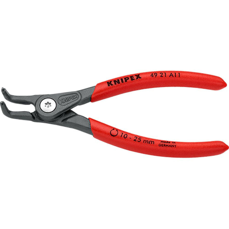 Knipex Präzisions Sicherungsringzange 90° für Außenringe auf Wellen Knipex 49 21 A11