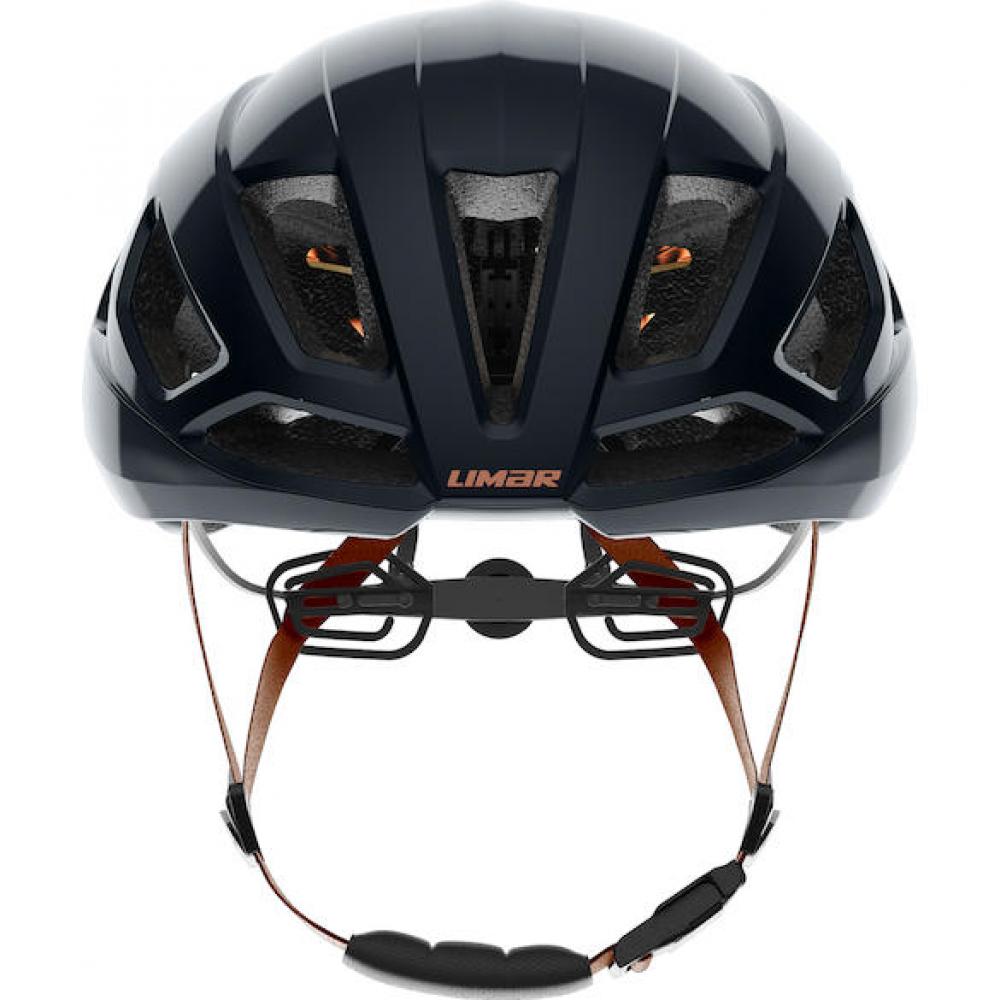 Limar Air Atlas W&B Midnight Black Bronze S Schwarz/Bronze - aerodynamischer Rennradhelm