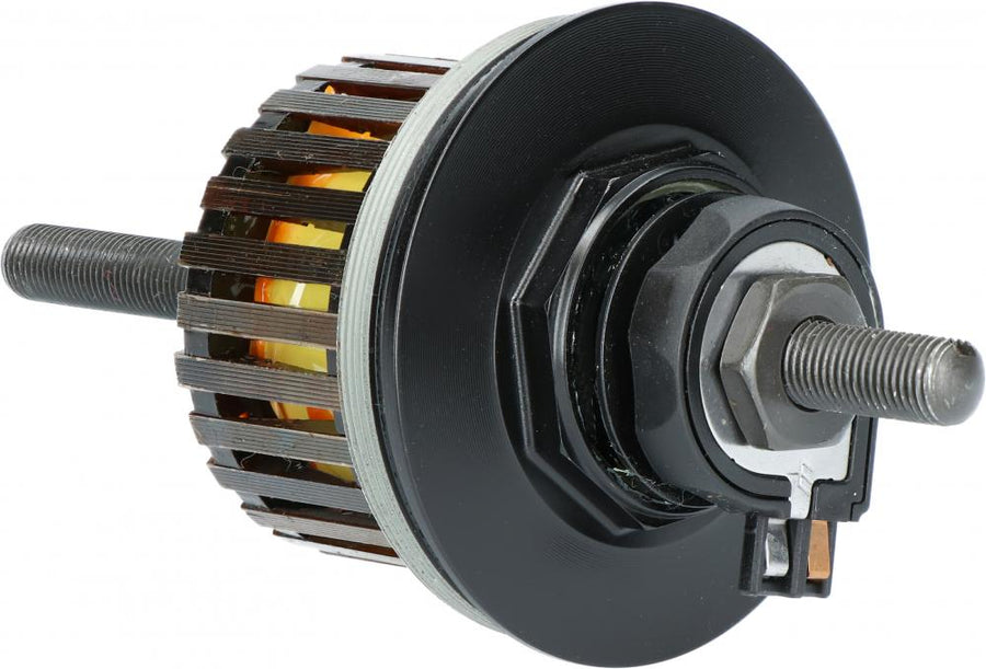 SHIMANO Dynamoeinheit DH-C6000-2N - 140 mm, 6000-2, Schwarz
