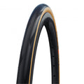 Schwalbe Pro One TT Rennradreifen, schwarz mit beiger Seitenwand, Tubeless Easy (TLE) faltbar 28-622.
