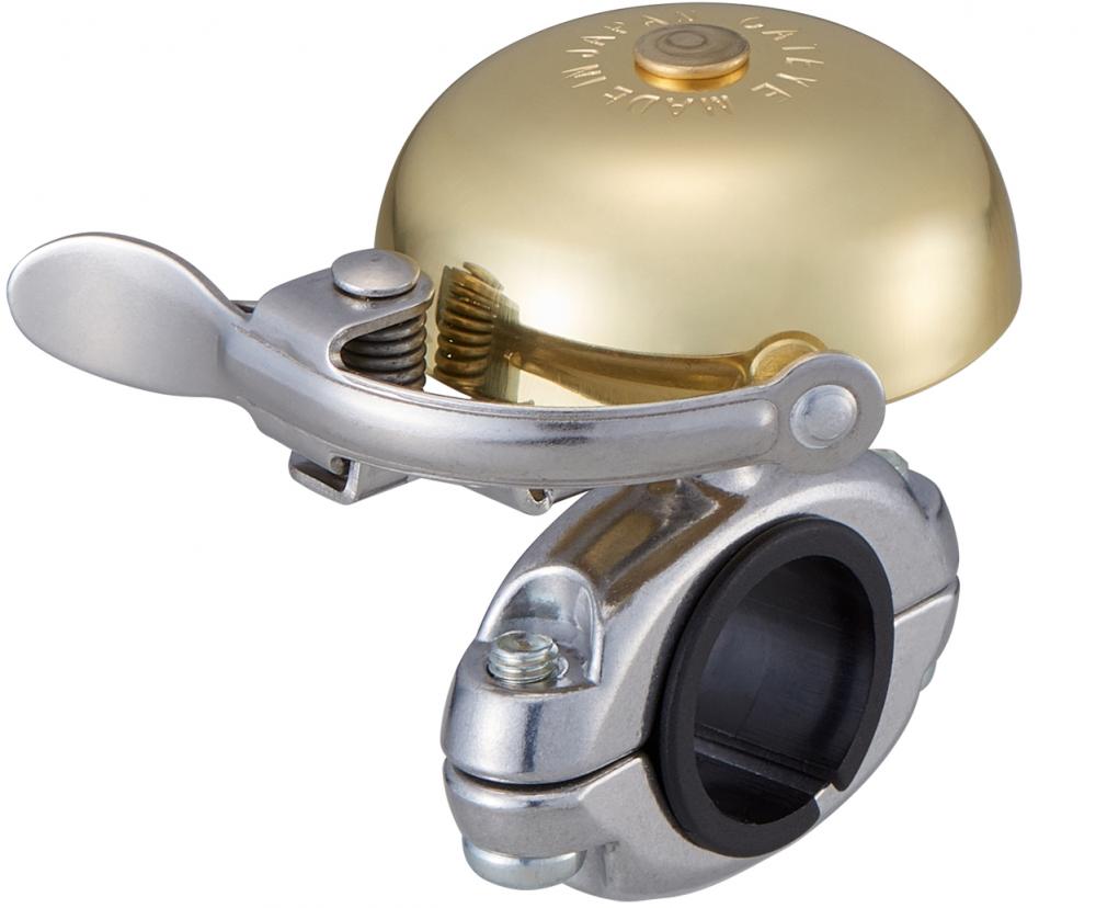 CATEYE Klingel OH-2300 OH-2300 Gold - klassische Fahrradklingel in moderner Ausführung