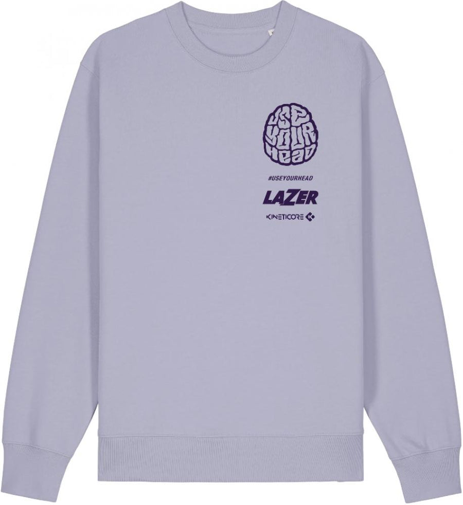 LAZER UYH Campaign Sweater L Lavendel - komfortabler Freizeit-Pullover in moderner Ausführung